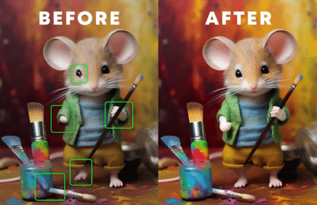 AI Image Fix and Correction